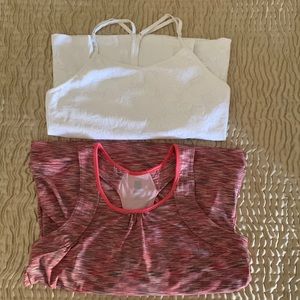 Fila K Swiss Lot of 2 Med workout tops EUC